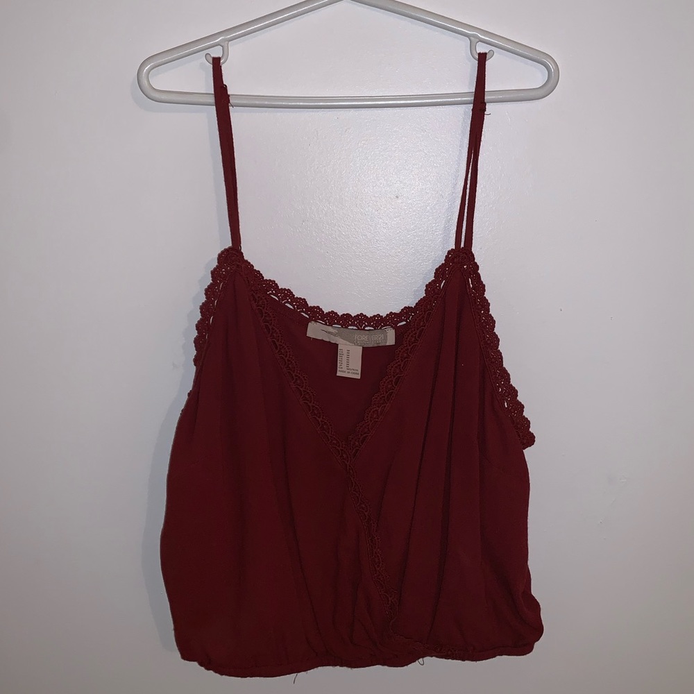 [M]👚F21 cropped tank top